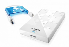 Внешний HDD 2,5" 1.0Tb A-DATA (AHV610-1TU3-CWHBL, USB 3.0, white-blue)