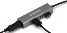 USB 3.0 HUB Gembird UHB-C464 (4 порта USB3.0, 0.17m, grey)