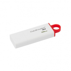 Флеш накопитель USB 3.2 32Gb Kingston DT G4 (DTIG4/32GB, white-red)
