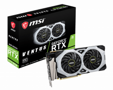 Видеокарта MSI GF RTX2070 SUPER VENTUS OC 8Gb (RTX 2070 VENTUS OC, 256bit, GDDR6, HDMI+3xDP) RTL