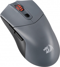 Мышь беспроводная Redragon St4r Pro (Bluetooth/2.4GHz/USB, optical, 26000dpi, аккумулятор 400mAh, подсветка, программируемая, grey-black)