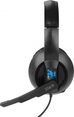 Наушники QUMO Stealth GHS 0013 (полноразмерные закрытые, c микрофоном, игровые, 2m, black)