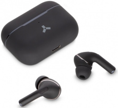 Гарнитура Accesstyle Indigo TWS (затычки, беспроводная, Bluetooth 5.0, с микрофоном, до 2 часов работы от батареи, black)