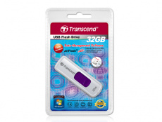 Флеш накопитель USB 2.0 32Gb Transcend JetFlash 530 (TS32GJF530, white-purple)