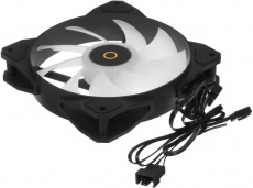 Вентилятор Ocypus Beta F12 BK ARGB (120x120x25mm, Hydro, 800-1600rpm, 29dBa, 4pin, PWM, ARGB LED, black) RTL