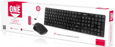 Клавиатура+мышь беспроводные Smartbuy ONE (SBC-229352AG-K, black)