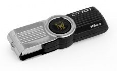 Флеш накопитель USB 2.0 16Gb Kingston DT101 G2 (DT101G2/16GB, black)