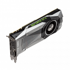 Видеокарта Gigabyte GF GTX1080 8Gb (GV-N1080D5X-8GD-B, 256bit, GDDR5, DVI+HDMI+3xDP) RTL