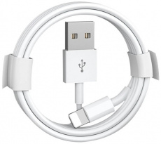 Кабель USB 2.0 Am - Lightning 1.0m (силиконовый шнур, white)