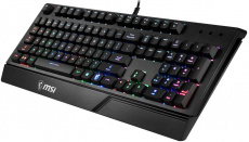 Клавиатура MSI Vigor GK20 (USB, радужная подсветка, игровая, black)