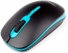 Мышь беспроводная Гарнизон GMW-460-1 (optical, 1600dpi, AA, black-turquoise)