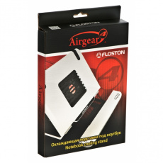 Подставка для ноутбука Floston AirGear 4 (12", 80mm Fan, 4*USB, white)