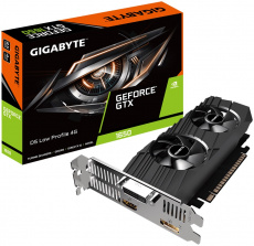 Видеокарта Gigabyte GF GTX1650 4096Mb (GV-N1650D5-4GL, 128bit, GDDR5, DVI+HDMI+DP) RTL