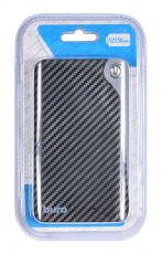 Внешний аккумулятор Buro RA-12750 (литий-ионный, 12750mAh, 2*USB - 2.1A + 1A, вход 1.5А, black-grey)