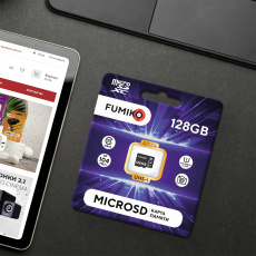 Карта памяти SDXCmicro Card 128Gb FUMIKO (FMD-17 Class 10, UHS-I,  до 104MB/s, без адаптера)