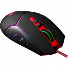 Мышь Redragon INSPIRIT 2 (USB, optical, 14000dpi, игровая, RGB подсветка, black-red)