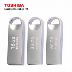 Флеш накопитель USB 2.0 32Gb Toshiba U401 (THN-U401S0320E4, silver)