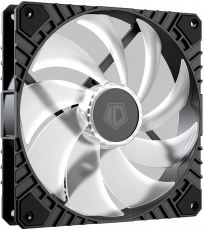 Вентилятор ID-Cooling WF-14025-XT ARGB (140x140x25mm, Hydro, 500-1600rpm, <31dBa, 4pin, PWM, ARGB, black) RTL
