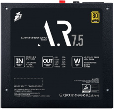 Блок питания 1STPLAYER 750W (PS-750AR, 80+ Gold, 120mm, 20+4+4+4+4+4pin, 4*PCI-E 6+2pin, 5*SATA, 3*HDD) RTL