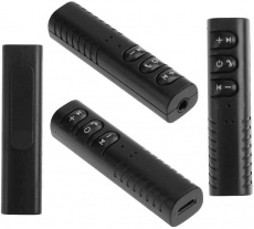 Ресивер Bluetooth (FWR02-01, 3,5 Jack, микрофон, black) FUMIKO