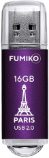 Флеш накопитель USB 2.0 16Gb FUMIKO PARIS (FPS-18, 30MB/s, purple)