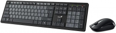 Клавиатура+мышь беспроводные Genius Smart KM-8200 Dual color (black)