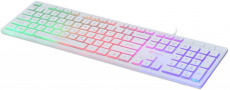 Клавиатура Oklick 550ML (USB, радужная подсветка, white)