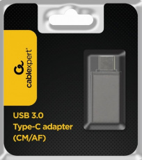Переходник USB-OTG (A-USB3-CMAF-01, USB Type-C (m) / USB 3.0 (f), black) Cablexpert