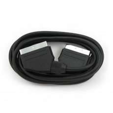 Кабель аудио/видео SCART - SCART (CCV-518, 1.8m, black) Cablexpert