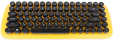 Клавиатура+мышь беспроводные Gembird KBS-9000 (yellow)