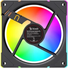 Вентилятор Bloody BD-CF120ARGB2-BK (120x120x25mm, Hydro, 600-1600rpm, 11-26dBa, 4pin, PWM, ARGB LED, black) RTL