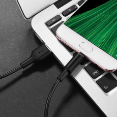 Кабель USB 2.0 Am - micro USB 1.0m (X25 Soarer, 2A, black) hoco