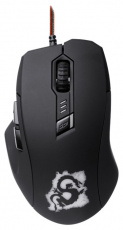 Мышь Oklick DRAGON 725G (USB, optical, 2400dpi, игровая, black)