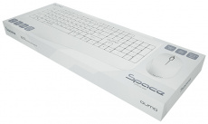 Клавиатура+мышь беспроводные QUMO Space K57/M75 (white)