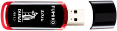 Флеш накопитель USB 2.0 32Gb FUMIKO DUBAI (FDI-04, black)