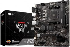 Материнская плата MSI A520M PRO (AM4, mATX) RTL