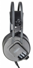 Наушники Oklick THUNDER HS-L550G (полноразмерные закрытые, с микрофоном, регулятор, игровые, 2.2m, подсветка, black-grey)