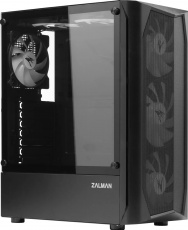 Корпус ZALMAN N4 Rev.1 (без БП, ATX, USB3.0, 6x rainbow LED Fan, black)