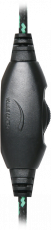 Наушники Defender Warhead G-275 (полноразмерные закрытые, c микрофоном, игровые, 1.8m, промо-код "War Thunder", black-green)