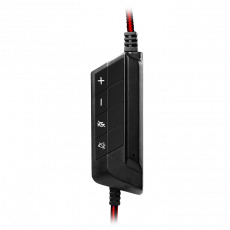 Наушники Sven AP-U989MV (полноразмерные закрытые, подключение по USB, с микрофоном, регулятор, виртуальный объёмный звук 7.1, 2.2m, игровые, black-red)
