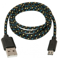 Кабель USB 2.0 Am - micro USB 1.0m (USB08-03T, black) Defender