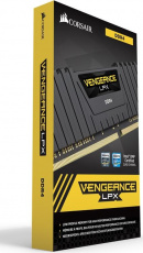 Память DDR4 16Gb PC25600, 3200MHz, Corsair (CMK16GX4M1E3200C16, Vengeance LPX, 1.35V, black)
