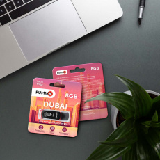 Флеш накопитель USB 2.0 8Gb FUMIKO DUBAI (FDI-02, black)