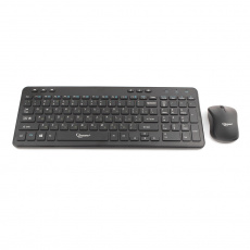 Клавиатура+мышь беспроводные Gembird KBS-8003 (мультимедийная, black)