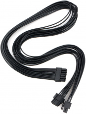 Переходник питания для видеокарты (CC-PSU-2812, 0.75m, 2xPCI-Express 6+2pin (m) / PCI-Express 12pin (m), до 600W) Cablexpert