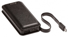 Внешний аккумулятор Hiper SP5000 (литий-ионный, 5000mAh, 2*USB 2.1A+1A, вход 1А, black)