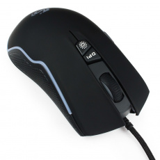 Мышь Gembird INTRUDER MG-700 (USB, optical, 2500dpi, игровая, 1.7m, black)