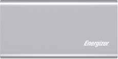 Внешний аккумулятор Energizer UE10047PQSG (литий-полимерный, 10000mAh, вход 2A micro USB + Tupe-C, выход 3A max, QC, PD, 18W, silver)