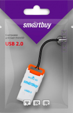 Карт-ридер Smartbuy (SBR-707-O, microSDXC, orange, USB2.0)