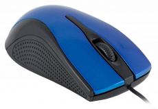 Мышь Oklick 215M (USB, optical, 1000dpi, black-blue)